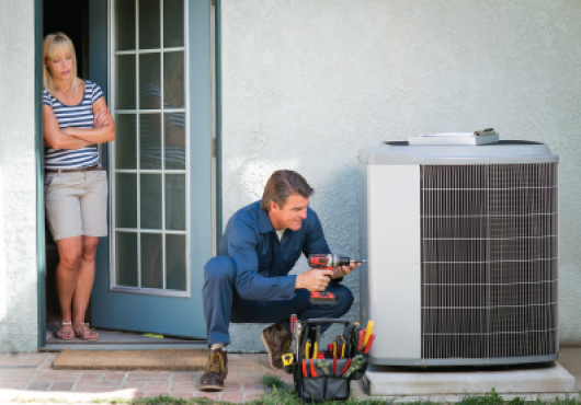 Air conditioner maintenance